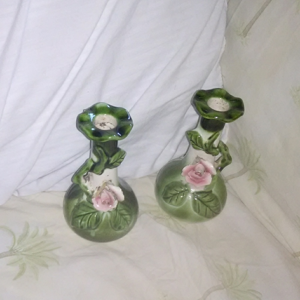 Porcelain vases